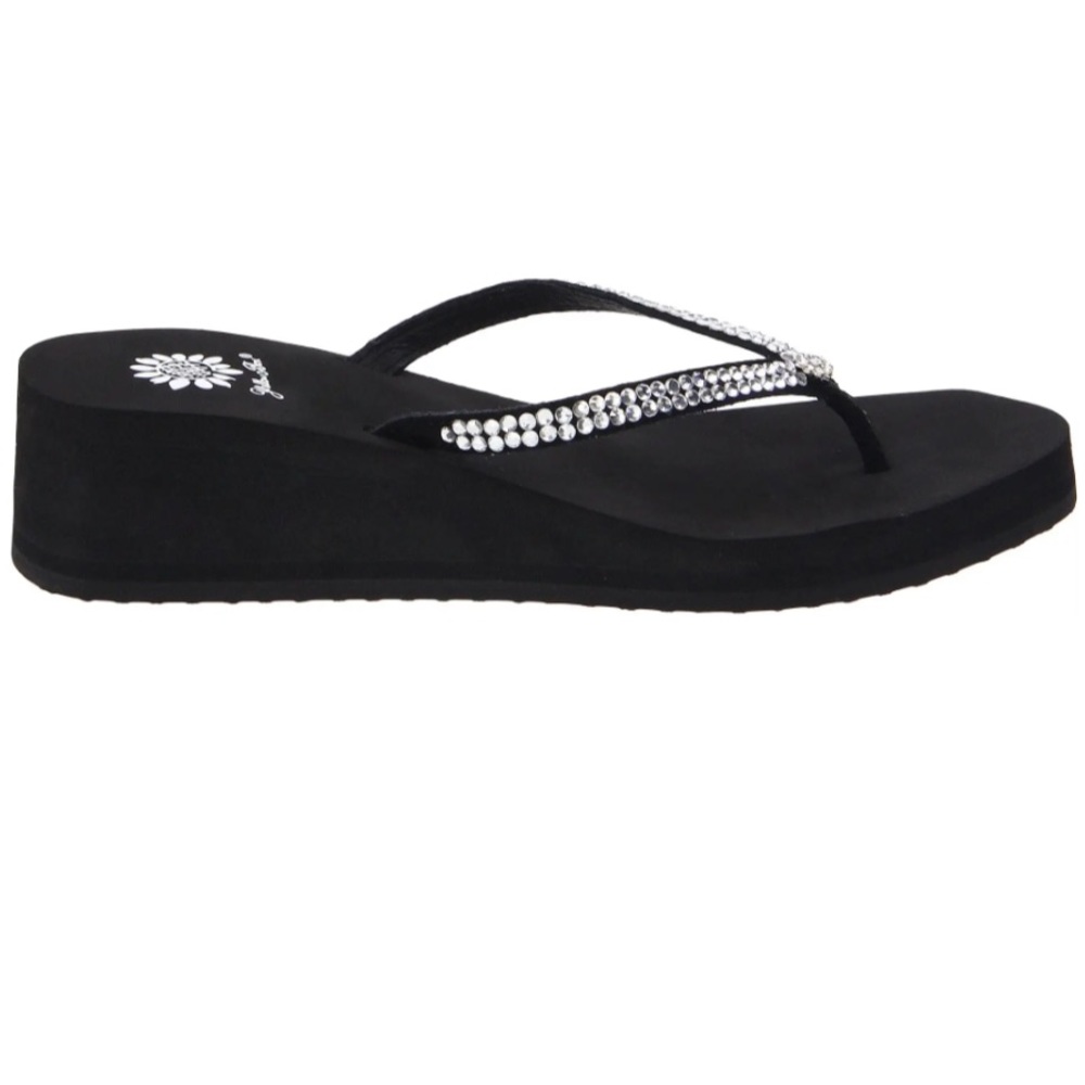 NWT Yellowbox Custard Black Sandals - Picture 5 of 9